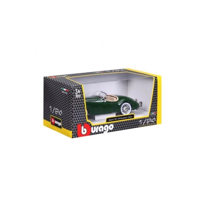 Bburago 1:24 Jaguar XK 120 Roadster (1951) zelena 18-22018