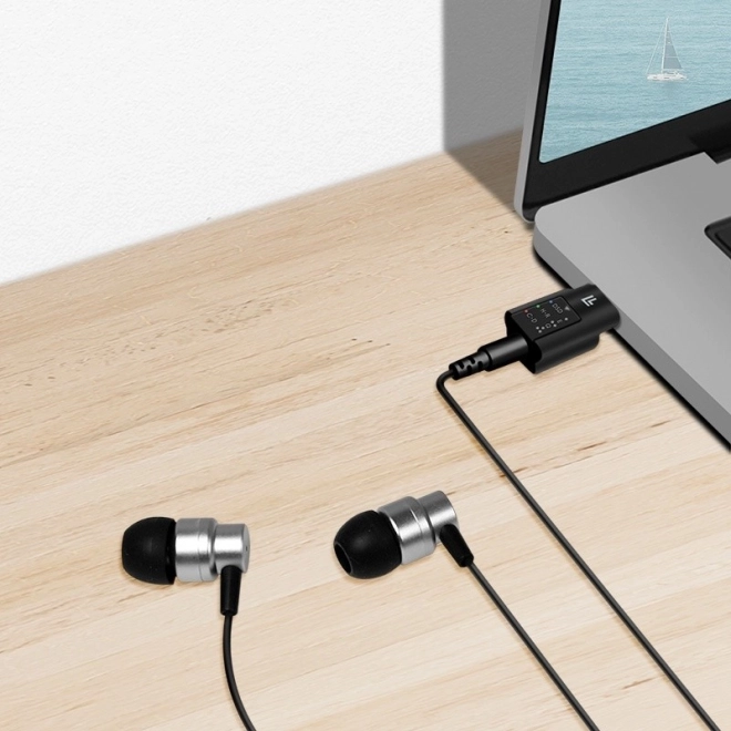 USB-C/M avdio adapter na 3,5mm/F s DAC in EQ