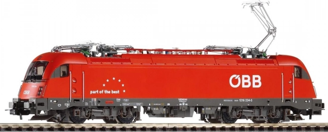 Električna lokomotiva Piko ÖBB Rh 1216 Taurus s štirimi pantografi, epoha VI (H0)