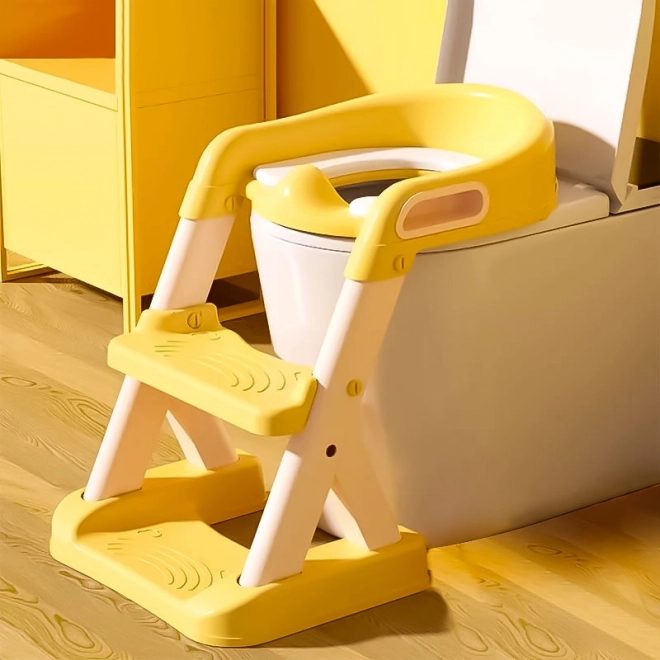 Otroški WC sedež s stopnicami ECOTOYS