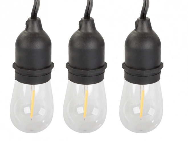 Vrtna svetlobna girlanda GARDEN GIRL, 10 LED žarnic E27, 10 m, IP44