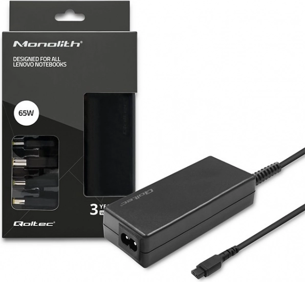 Univerzalni napajalni adapter za Lenovo prenosnike 65 W s 4 konektorji