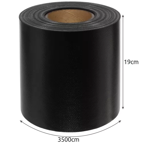 Trak za ograjo 19cmx35m 630g/m2 antracit 23703