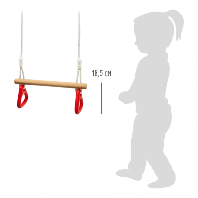 Small Foot Gugalnica z gimnastičnimi ročaji