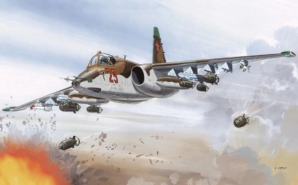 Model Suhoj SU-25 K 1:48