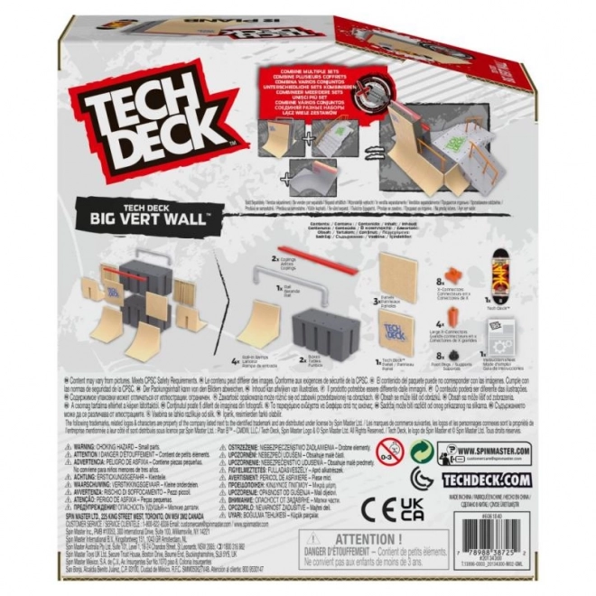 Tech Deck Dvostranska Skejtbord Rampa