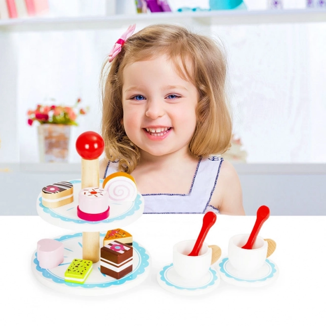 Leseni komplet za torte Ecotoys