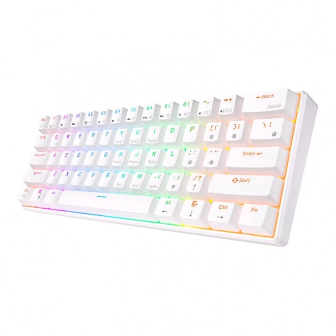 Mehanska tipkovnica Royal Kludge RK61 RGB bela