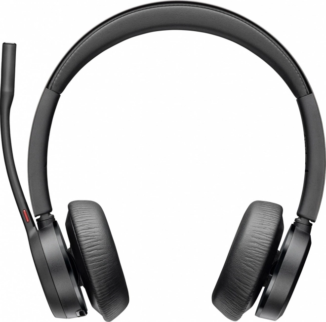 Poly Voyager 4320 s certifikatom Microsoft Teams, polnilnim stojalom in USB‑adapterjem