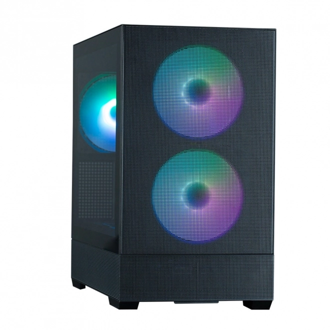 Ohišje P30 Air mATX Mini Tower z ARGB ventilatorji črna