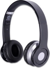Brezžične stereo slušalke z mikrofonom Cristal Black