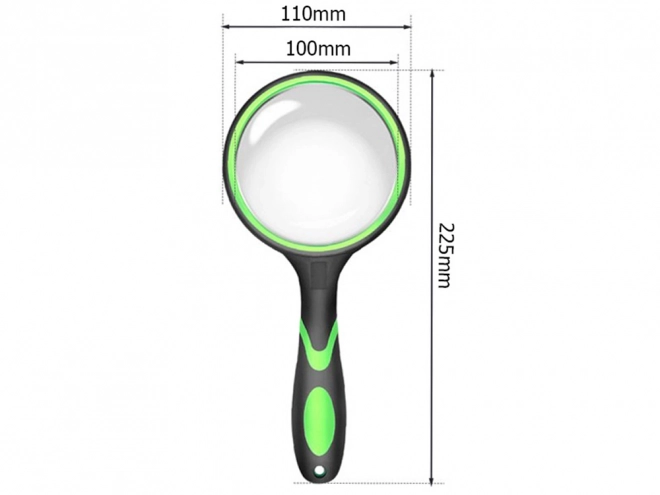 Klasična lupa za branje 100 mm