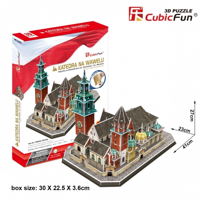 3D Uganka Katedrala Wawel 101 kosov
