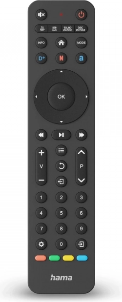 Univerzalni daljinski upravljalnik 8-v-1 z Netflixom in Prime Video