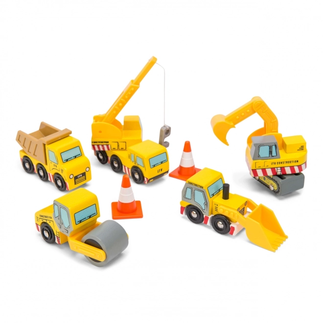 Komplet gradbenih strojev Le Toy Van