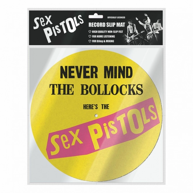Podloga za gramofon z motivom Sex Pistols