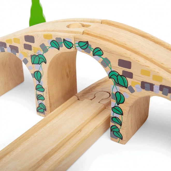 Bigjigs Rail Lesena železniška proga - most