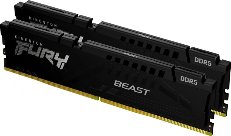 Kingston FURY Beast DDR5 64 GB (2×32 GB) 5600 MHz CL40 črna
