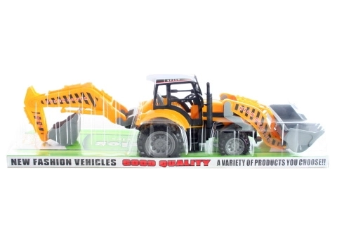 Velik traktor za gradnjo