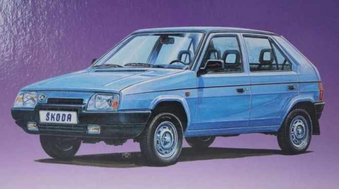 Model avtomobila Kliklak Škoda Favorit