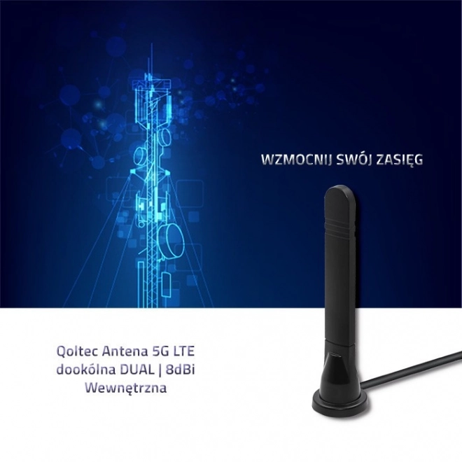 Antena 5G LTE vsesmerova DUAL 8 dBi za notranjo uporabo