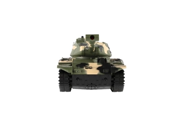Tank RC plast 27cm 27MHz na baterije + polnilni paket z zvokom v škatli 37x17x19cm