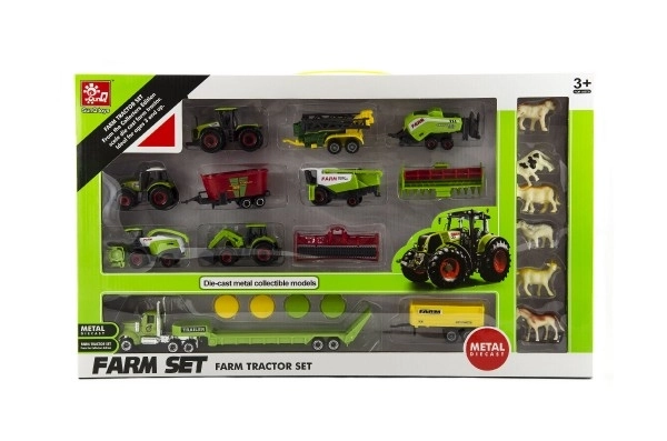 Set kmetijskih strojev - 22 delov