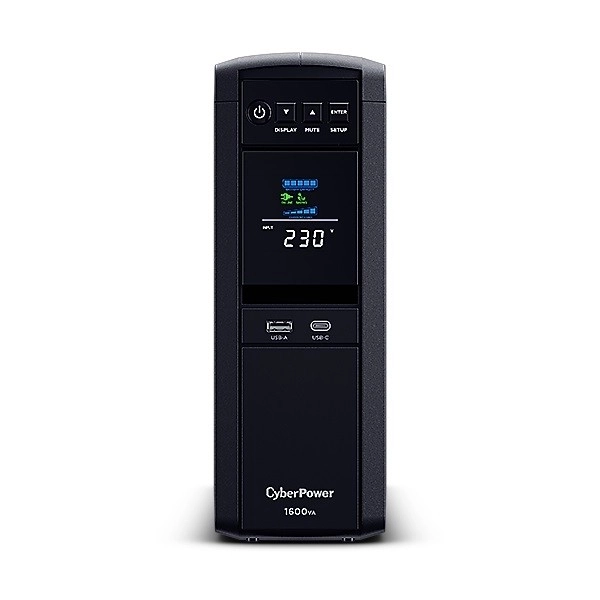 Naprava za neprekinjeno napajanje (UPS) CyberPower CP1600EPFCLCD 1600VA/1000W