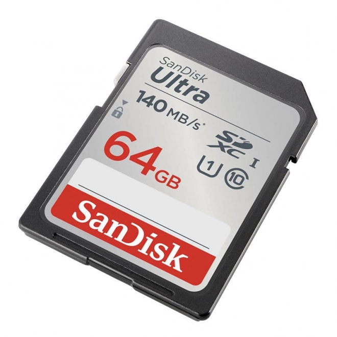 Pomnilniška kartica SANDISK ULTRA SDXC 64GB 140MB/s UHS-I Class 10 (SDSDUNB-064G-GN6IN)