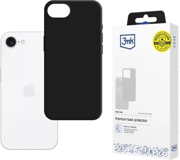 Črno ohišje Matt Case za iPhone 16