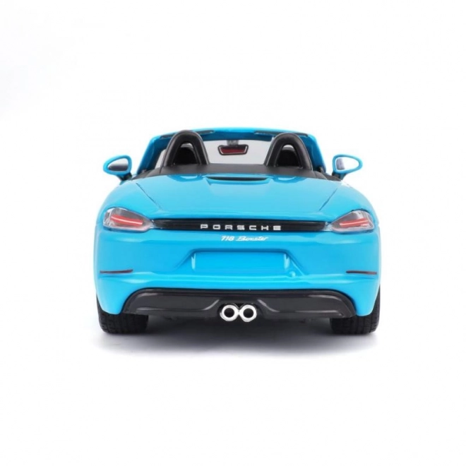 Bburago 1:24 Porsche 718 Boxster Modra