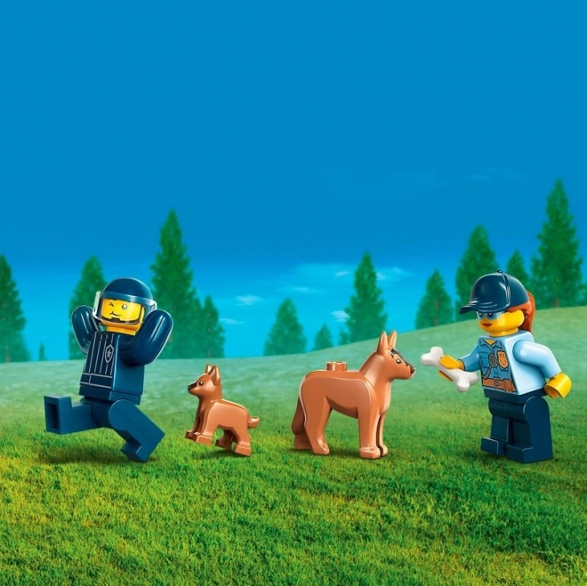 LEGO® City 60369 Mobilno vadbišče policijskih psov