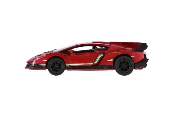 Auto Kinsmart Lamborghini Veneno kovinska/plastična 13cm na vzvratni pogon