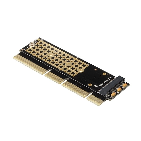 PCEM2-1U notranji adapter PCIe x16/x8/x4, reža M.2 NVMe M-key, 1U