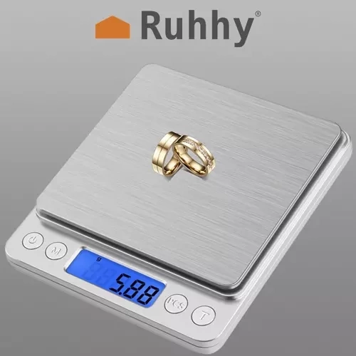 Kuhinjska tehtnica 500x0,01g Ruhhy 19899
