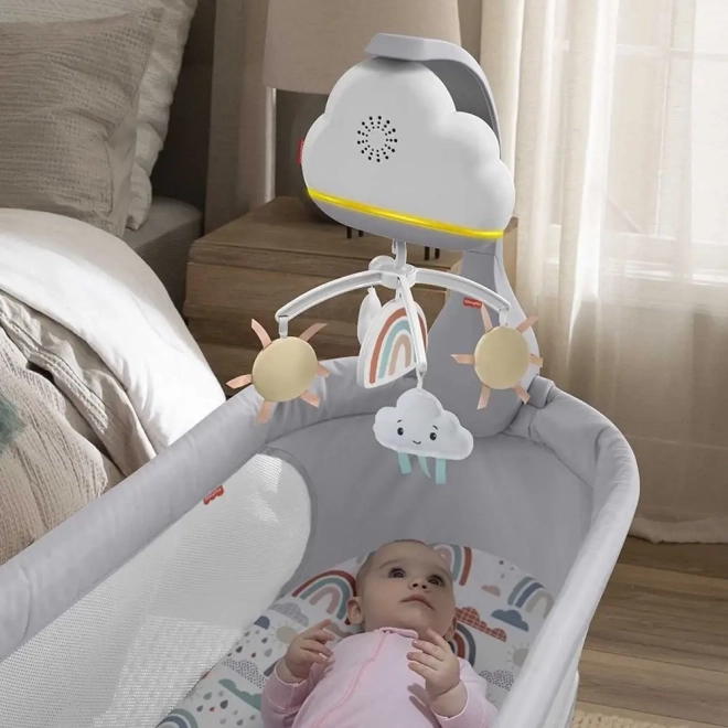 Fisher-Price Mobil nad posteljico - dež z mavrico