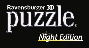 Sestavljanka 3D Eifflov stolp Nočna izdaja
