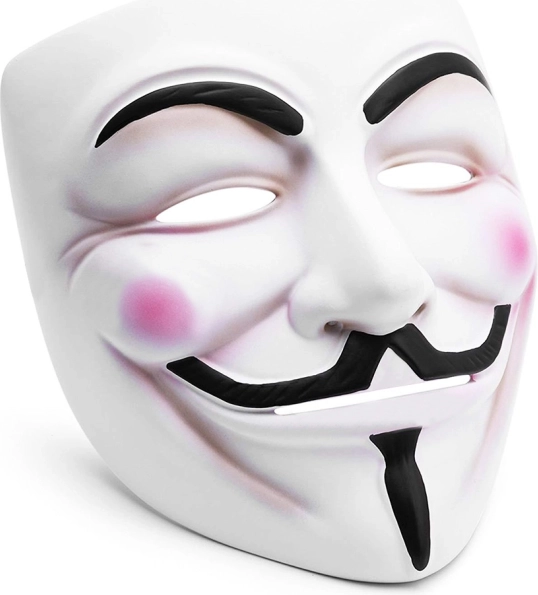 Ikoničen videz Guyja Fawkesa