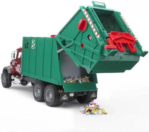 Funkcionalna dvižna naprava in stiskalnica za odpadke