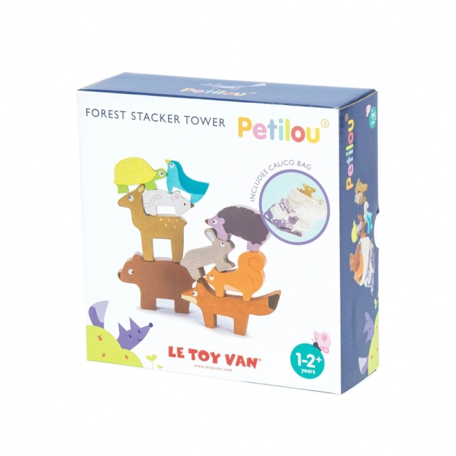 Ravnotežni stolp Le Toy Van Petilou - gozdne živali