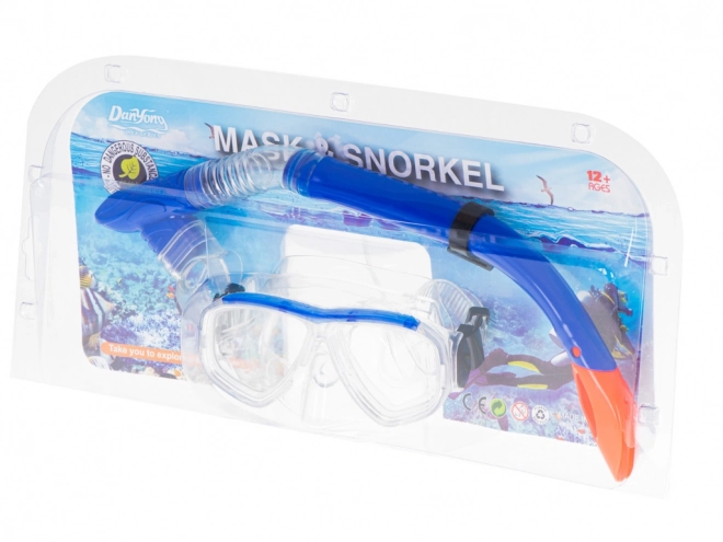 Potapljaška maska za potapljanje + komplet dihalnih cevk