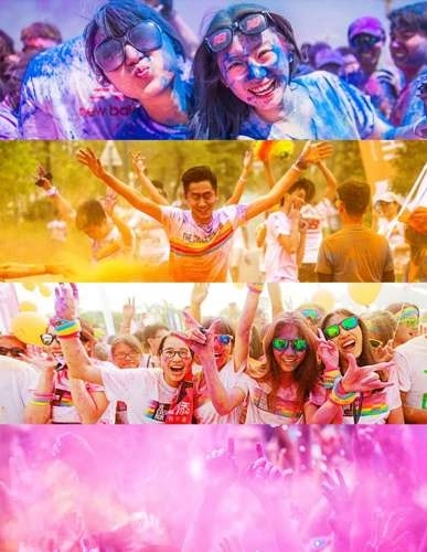 Holi barvni prah - 10 x 100 g