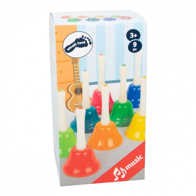 Mali zvončki Foot Set za male glasbenike 8 kos