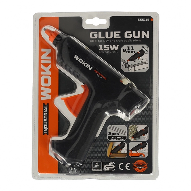 Pištola za talilno lepilo 15W + 11,2mm kartuše