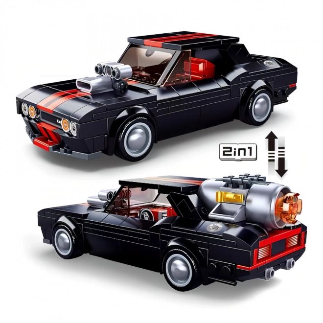 Sluban Model Bricks M38-B1085 Ulično dirkalno vozilo 2v1