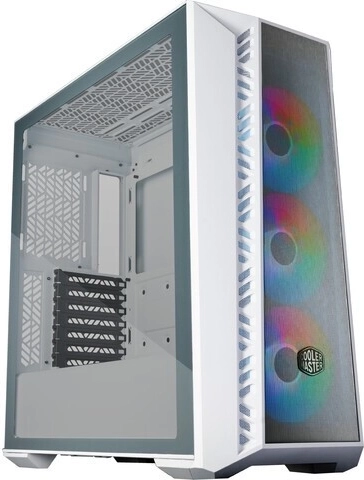 Računalniško ohišje Cooler Master MasterBox 520 Mesh belo z ARGB oknom
