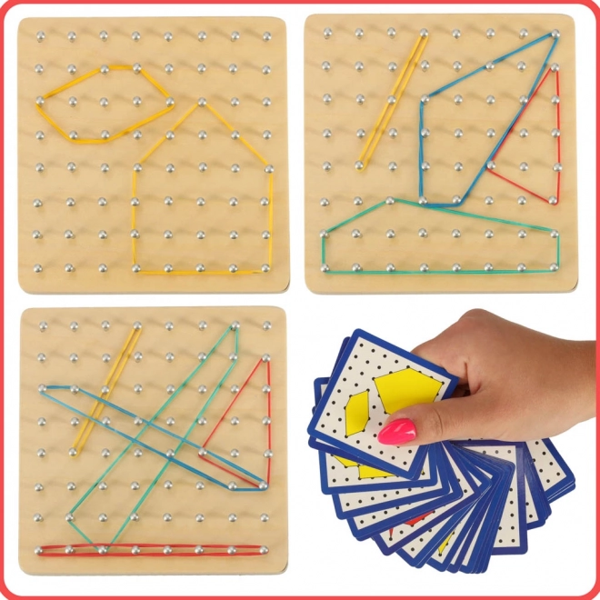 Lesena deska Geoboard