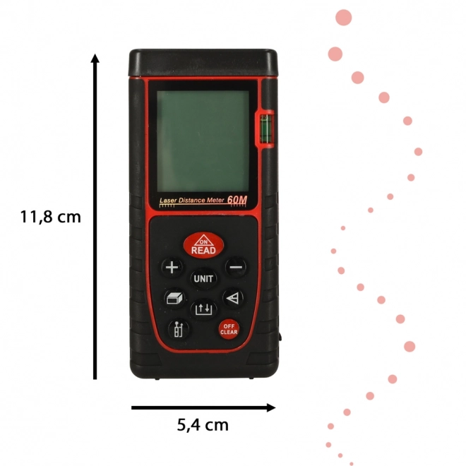 Laserski daljinomer Kafuwell z merjenjem do 60 m