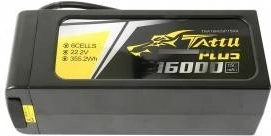 LiPo baterija Tattu Plus 16000 mAh 22,2 V 15C 6S s konektorji AS150 in XT150