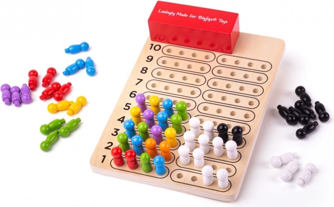 Lesena igra Logik od Bigjigs Toys